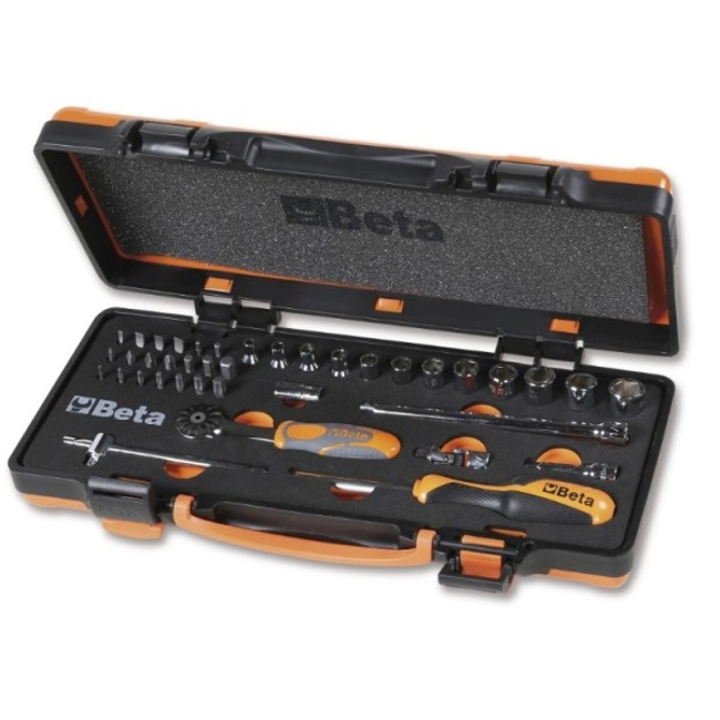 Vendita online Assortimento di 12 chiavi a bussola esagonali, 20 inserti e 7 accessori art.900/C12MZ